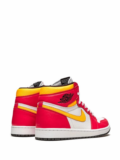 Air Jordan 1 High Og Light Fusion Red Sneakers
