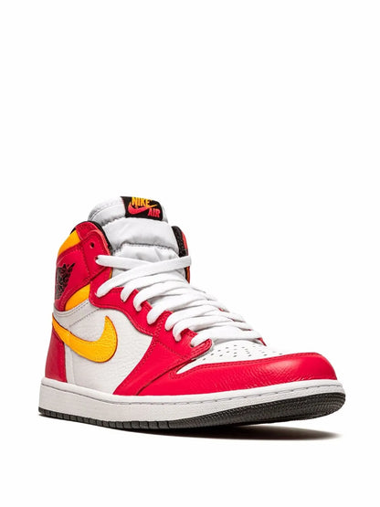 Air Jordan 1 High Og Light Fusion Red Sneakers