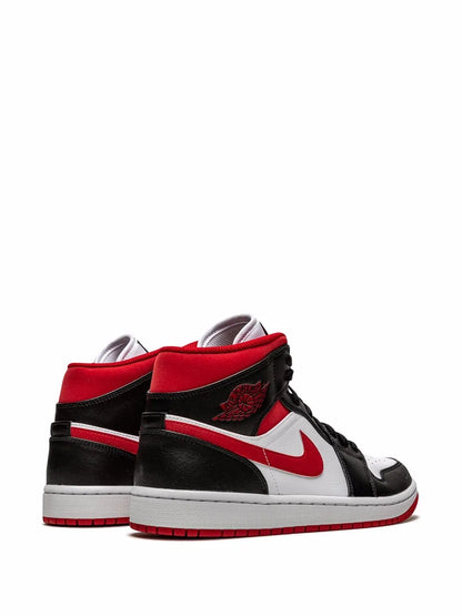 Air Jordan 1 Mid Metallic Red Sneakers