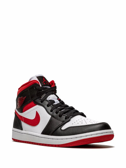 Air Jordan 1 Mid Metallic Red Sneakers