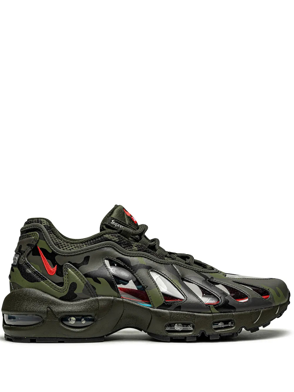 Nike X Supreme Air Max 96 Camo Sneakers floriamart.shop