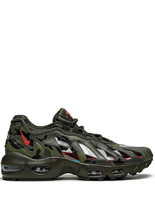 Nike X Supreme Air Max 96 Camo Sneakers floriamart.shop