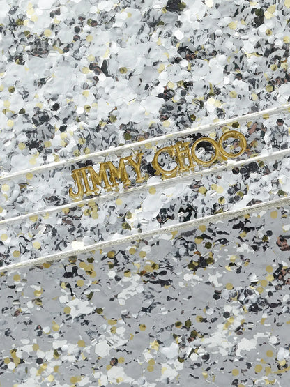 Jimmy Choomini Candy glitter clutch bag