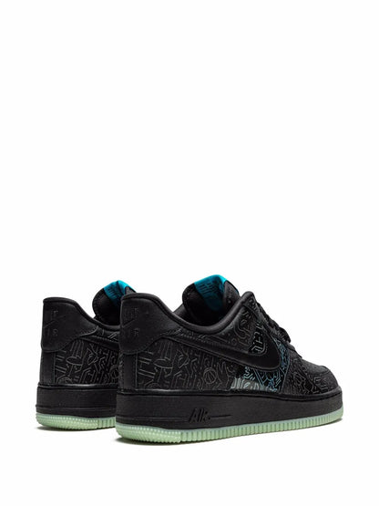 Nike X Sapce Jam Air Force 1 Low Computer Chip Sneakers floriamart.shop