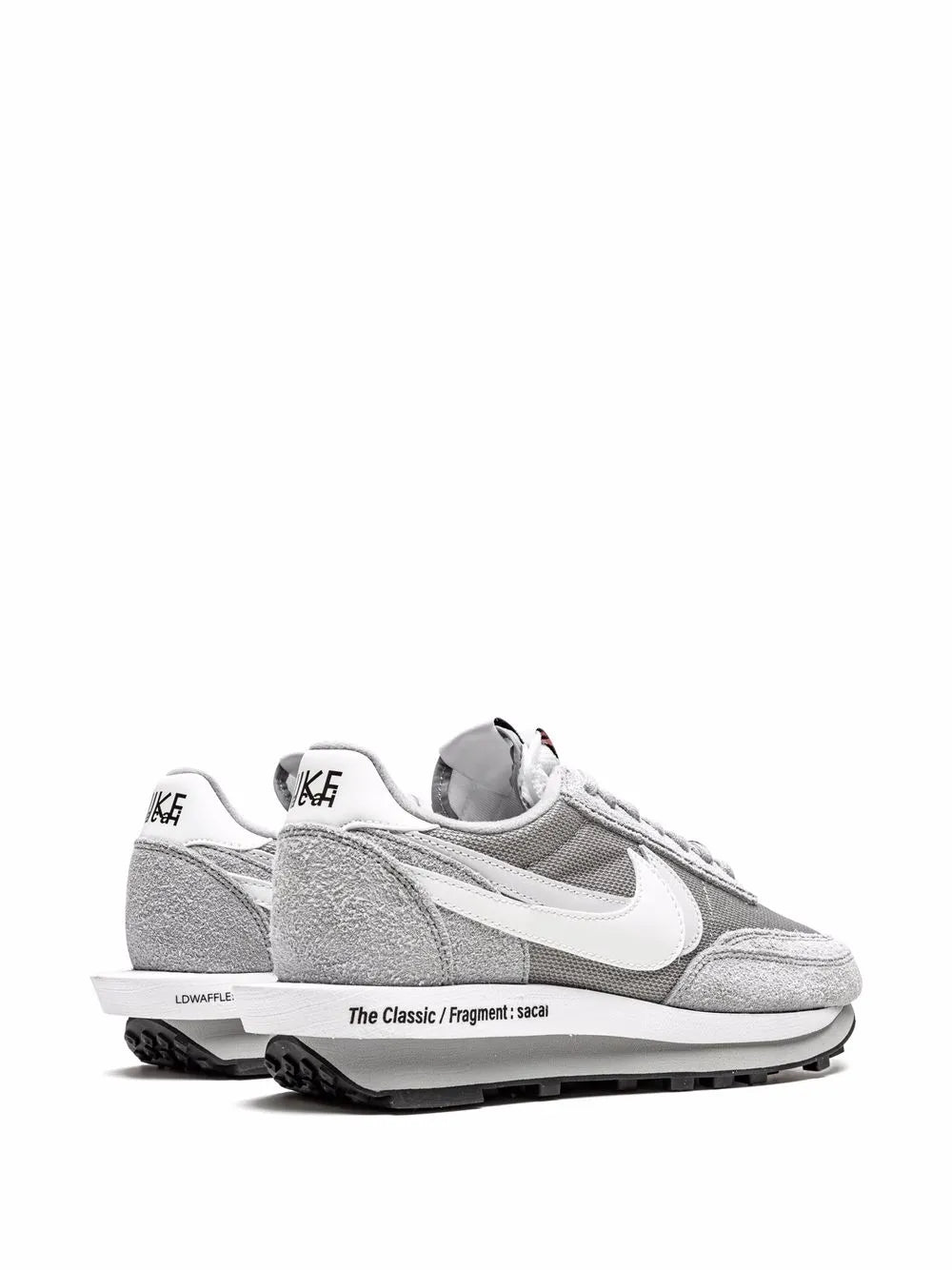 Nike X Sacai X Fragments Ldwaffle Grey Sneakers floriamart.shop