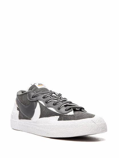 Nike X Sacai Blazer Low Iron Grey Sneakers floriamart.shop