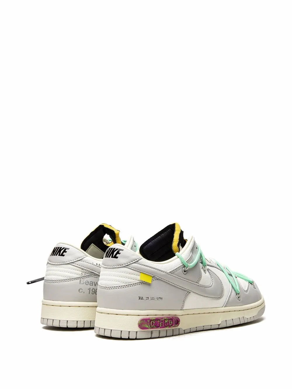 Nike X Off-White Dunk Low Lot 04 Sneakers floriamart.shop