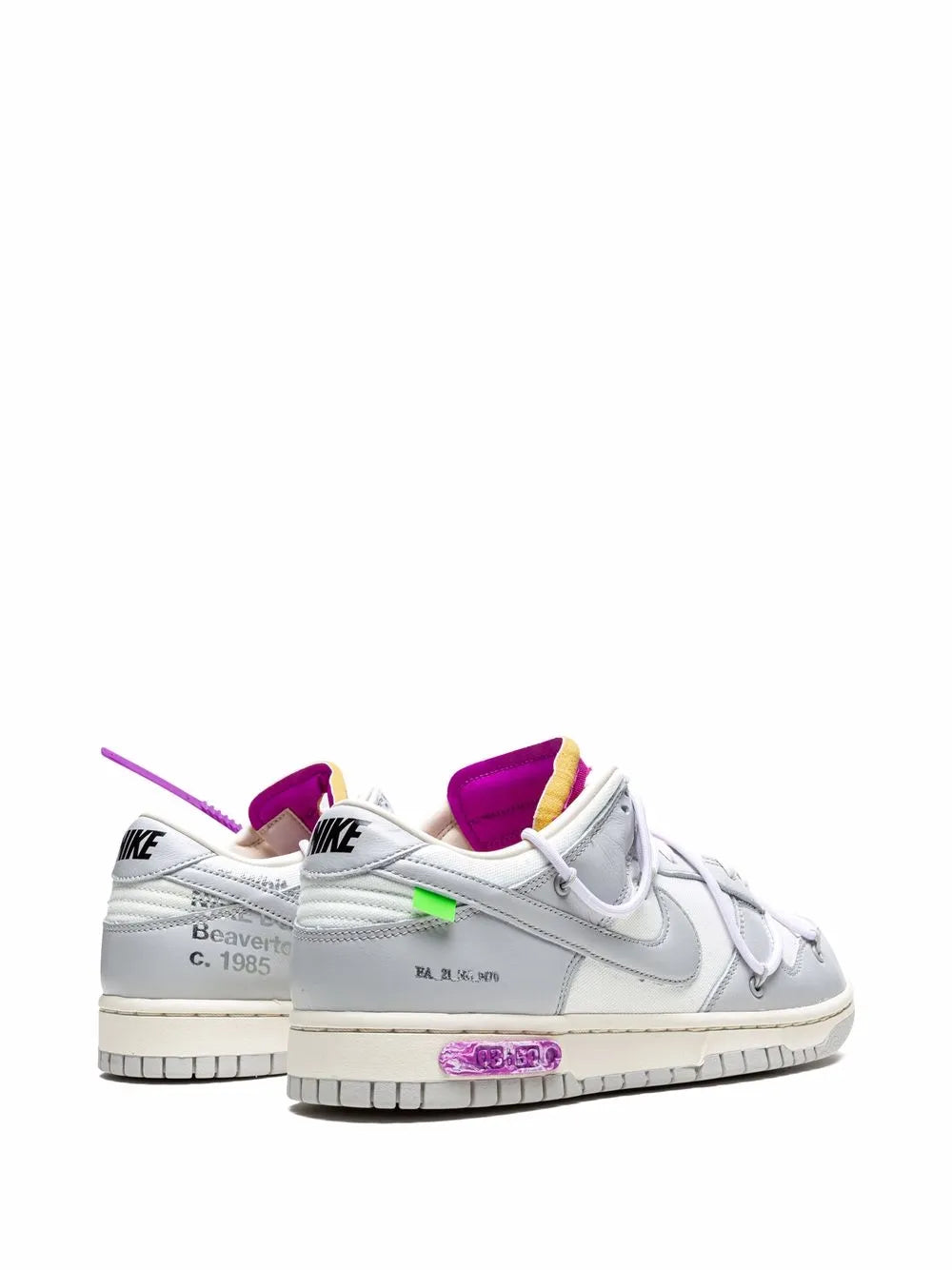 Nike X Off-White Dunk Low Lot 03 Sneakers floriamart.shop