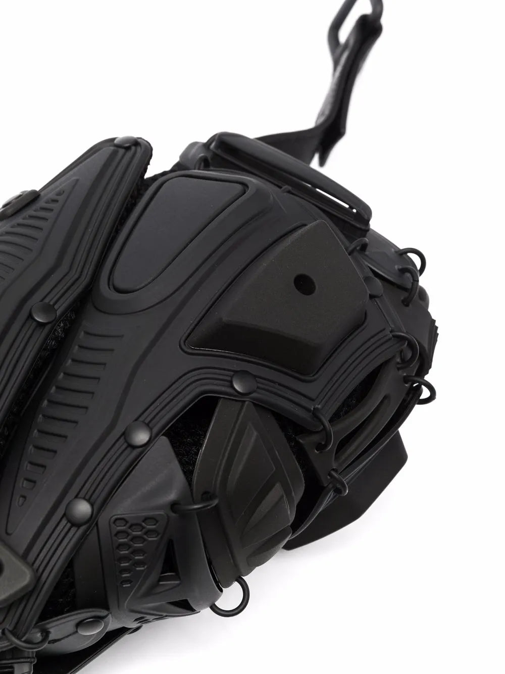 Innerraumpanelled-detail shoulder bag