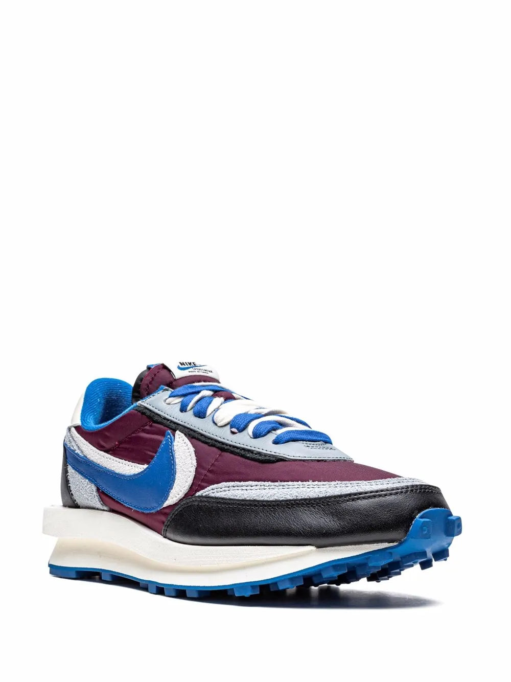 Nike X Sacai X Undercover Ldwaffle Night Maroon Sneakers floriamart.shop