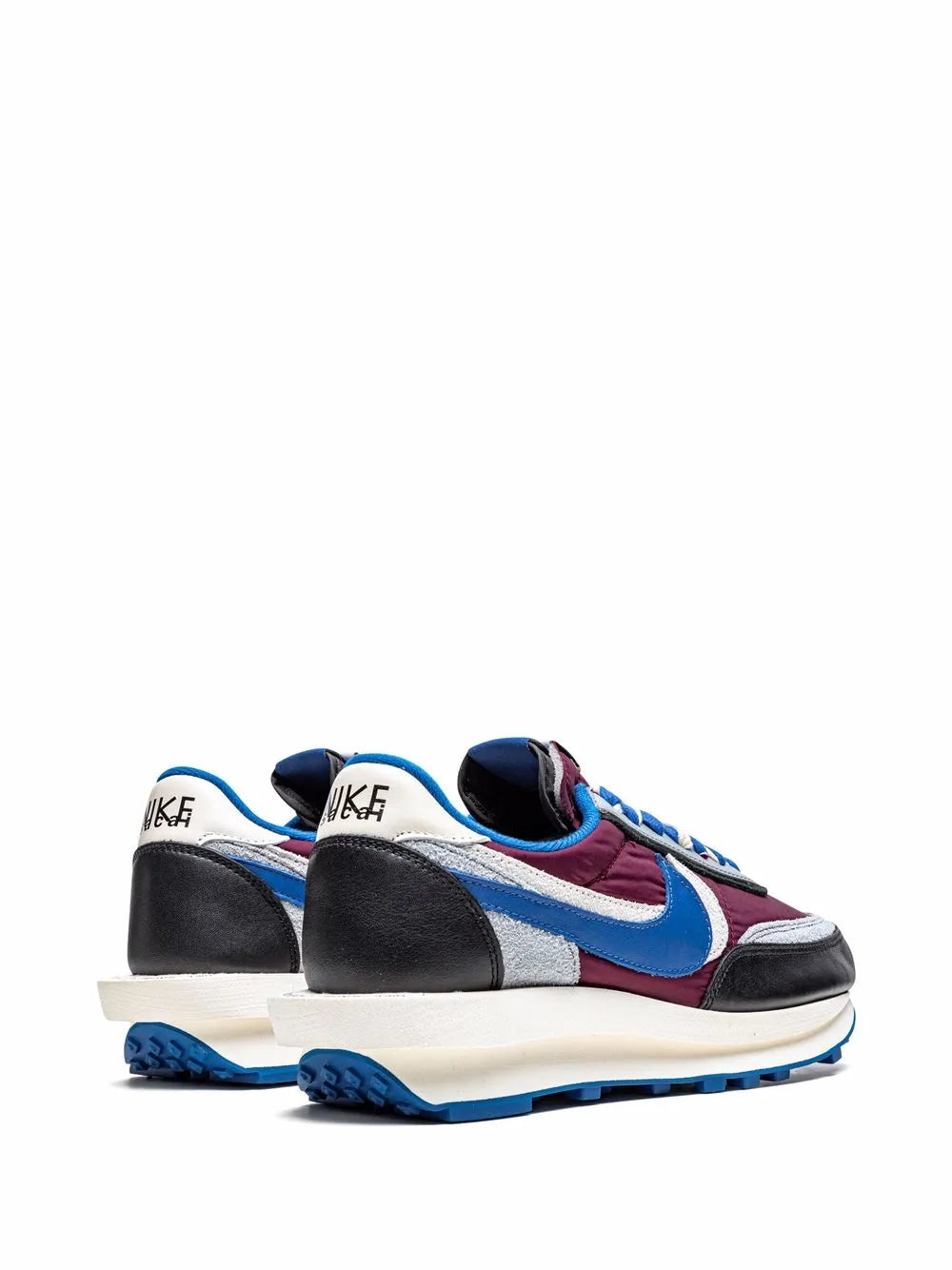 Nike X Sacai X Undercover Ldwaffle Night Maroon Sneakers floriamart.shop