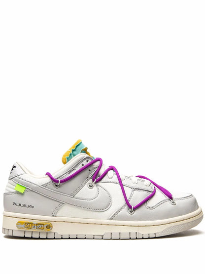 Nike X Off-White Dunk Low Lot 21 Sneakers floriamart.shop