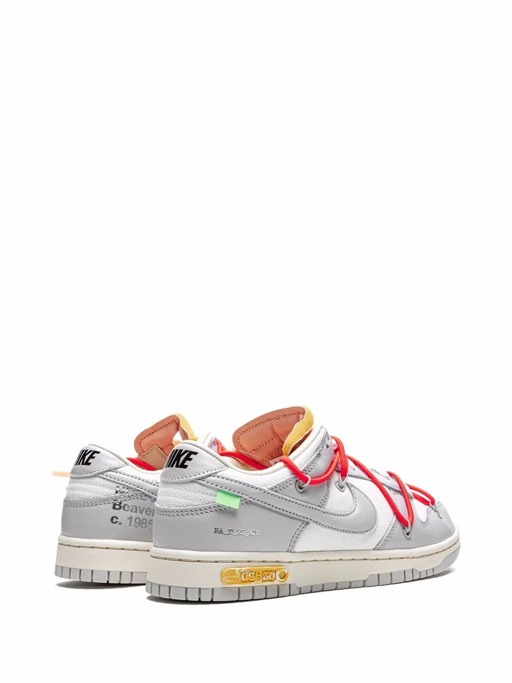 Nike X Off-White Dunk Low Lot 6 Sneakers floriamart.shop