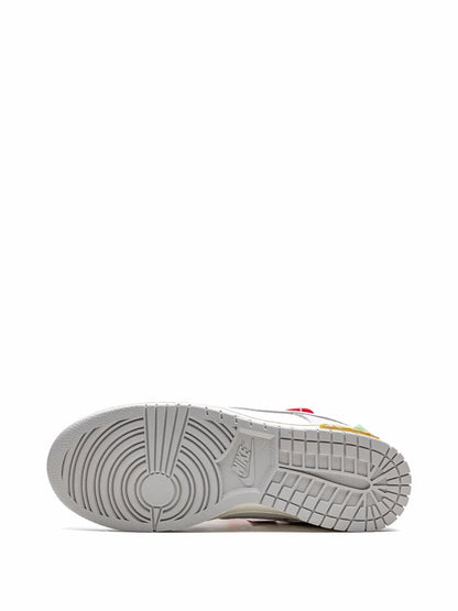 Nike X Off-White Dunk Low Lot 6 Sneakers floriamart.shop