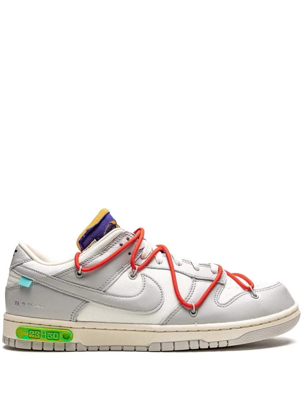 Nike X Off-White Dunk Low Lot 23 Sneakers floriamart.shop