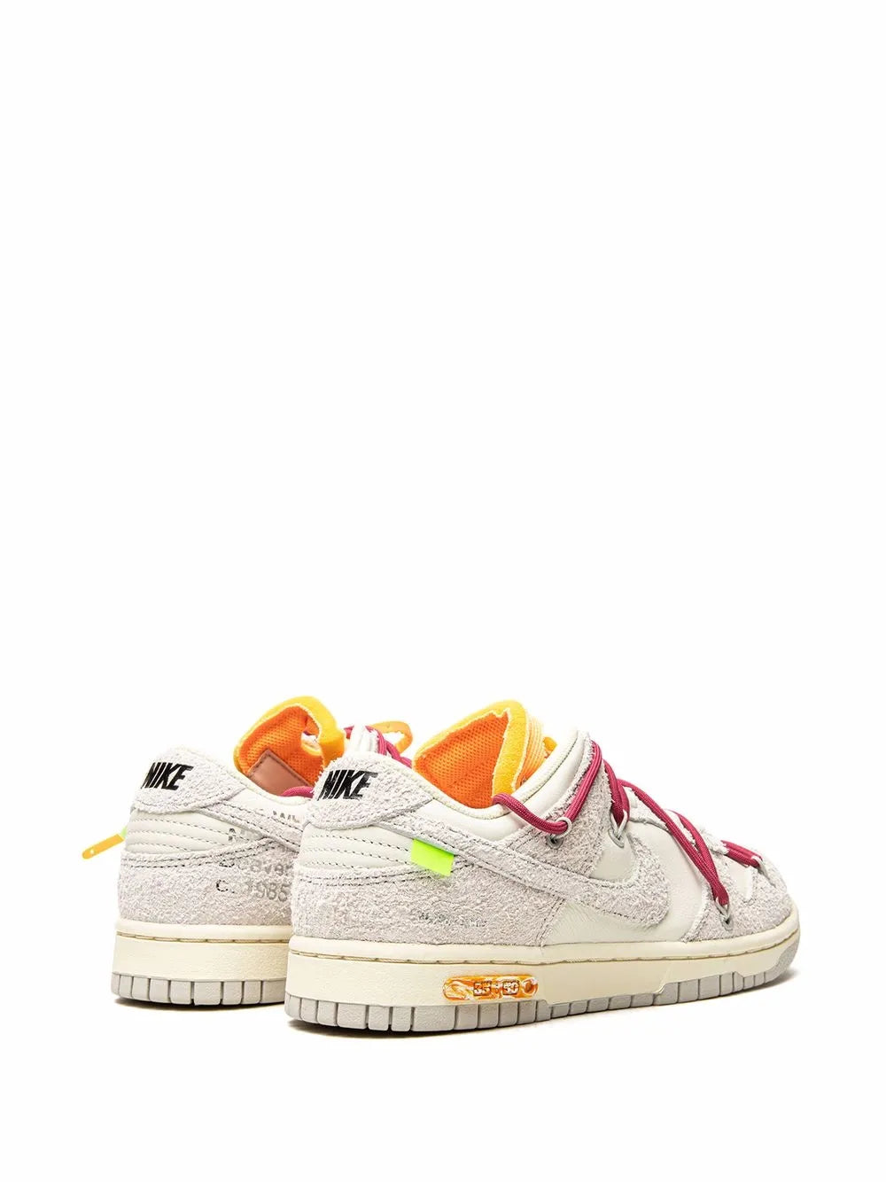Nike X Off-White Dunk Low Lot 35 Sneakers floriamart.shop