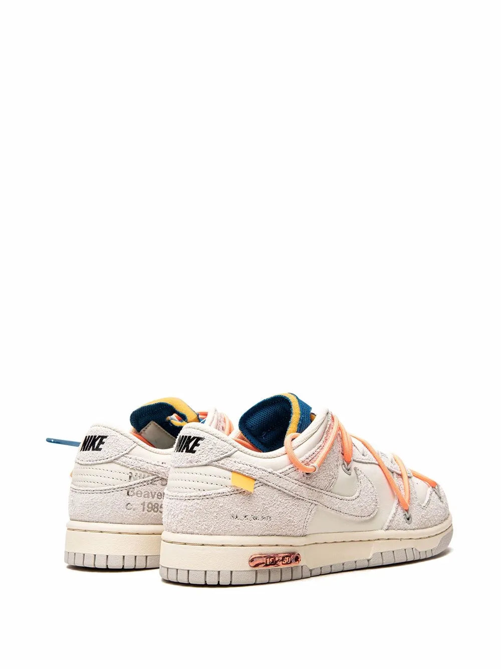 Nike X Off-White X Off-White Dunk Low Lot 19 Sneakers floriamart.shop