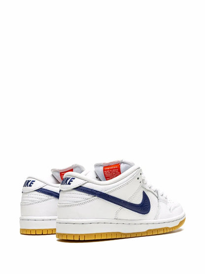 Nike Sb Dunk Low Pro Iso Orange Label White/Navy Sneakers floriamart.shop