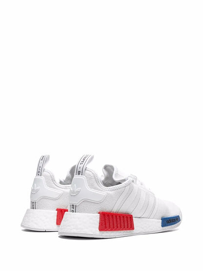 adidas Nmd_R1 White/White/Blue Sneakers Floriamart