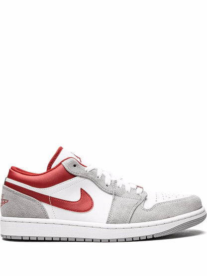 Air Jordan 1 Low Se White/Grey/Red Sneakers