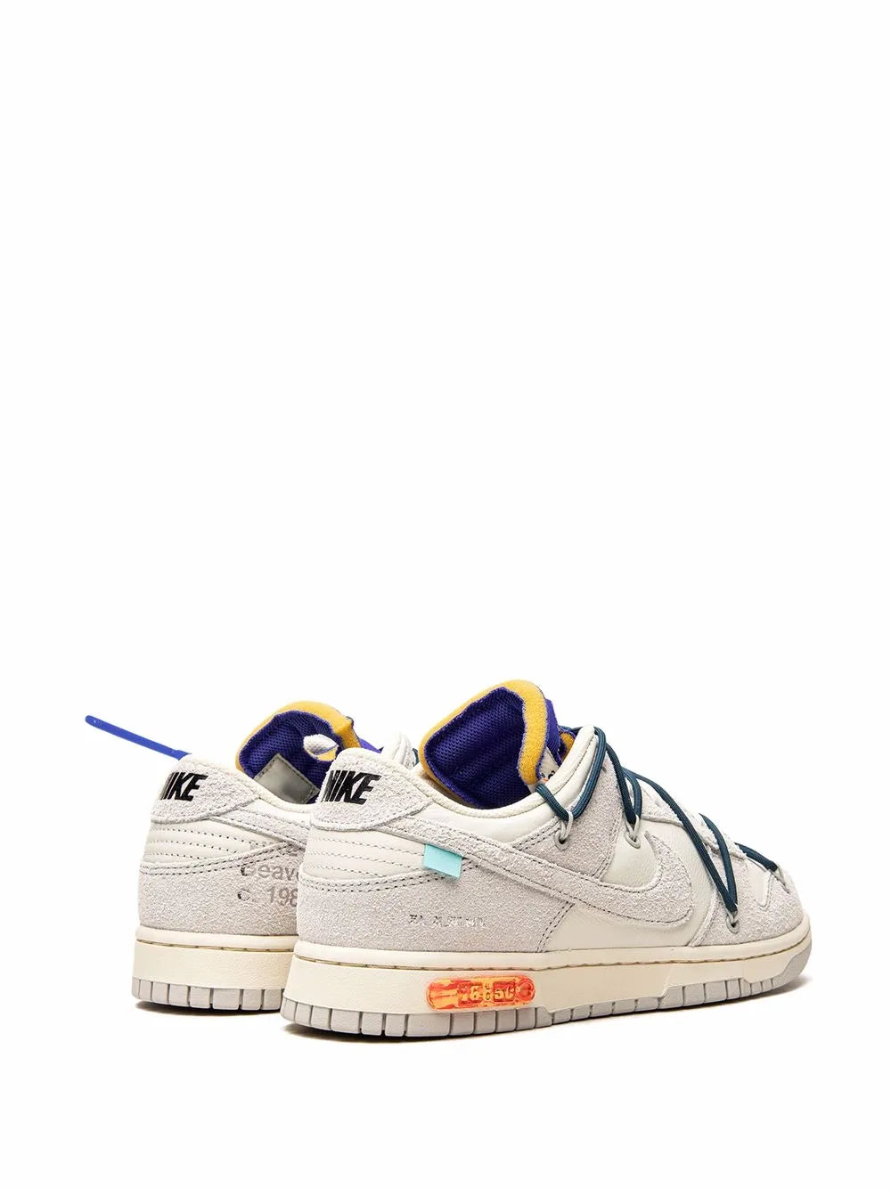 Nike X Off-White Dunk Low Lot 16 Sneakers floriamart.shop