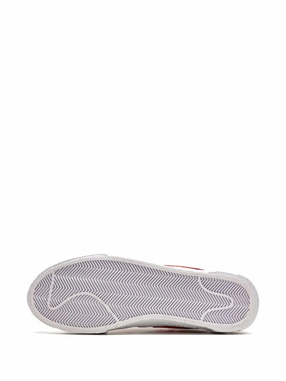 Nike X Kaws X Sacai Blazer Low Red Sneakers floriamart.shop