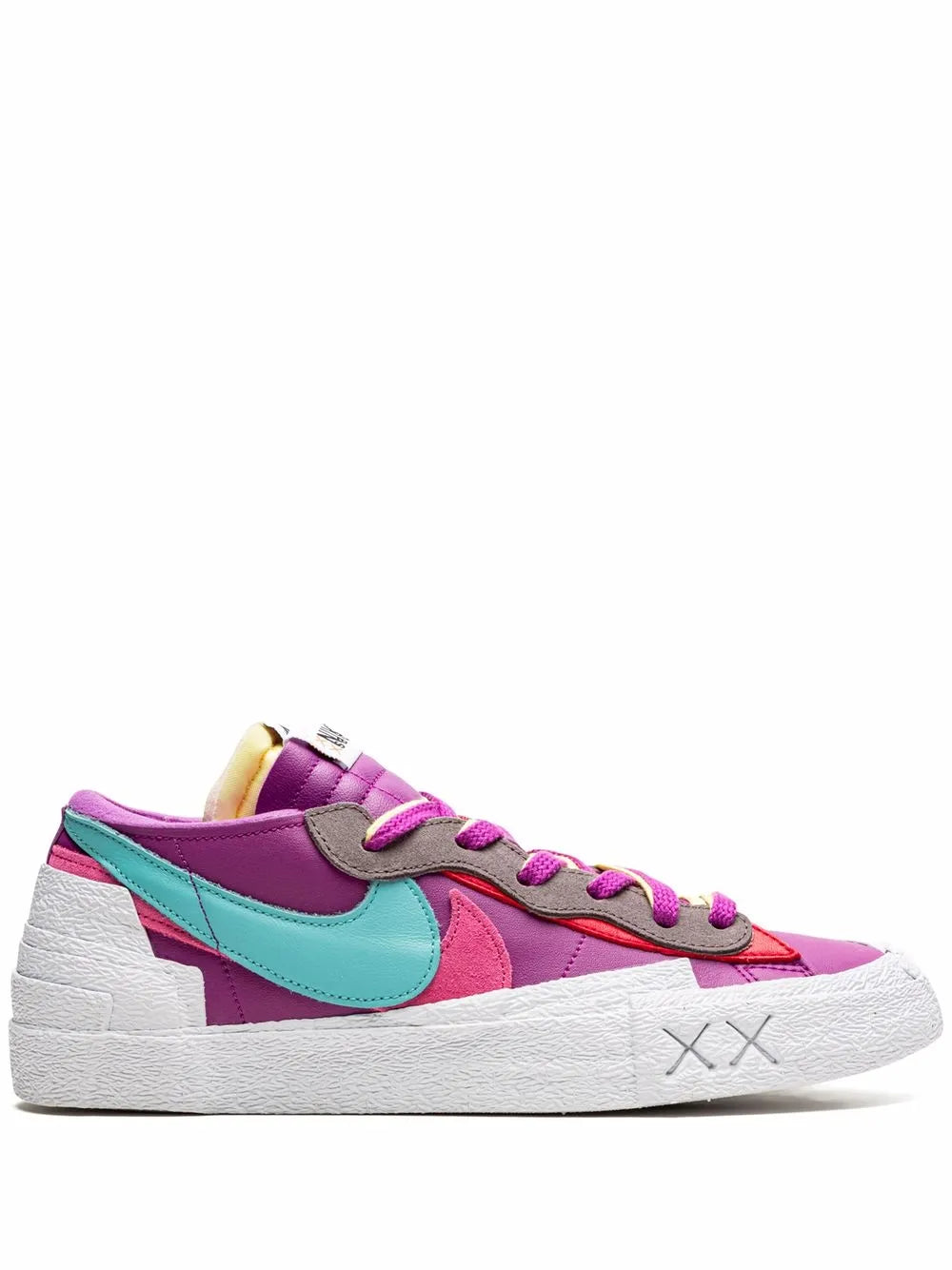 Nike X Sacai X Kaws Blazer Low Purple Dusk Sneakers floriamart.shop