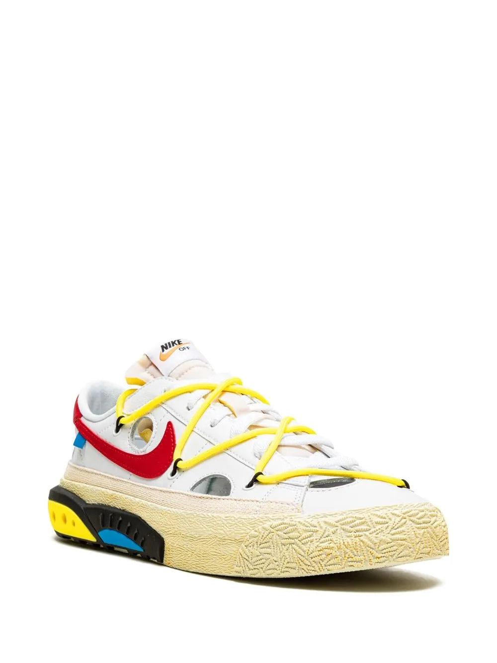 Nike X Off-White Blazer Low University Red Sneakers floriamart.shop