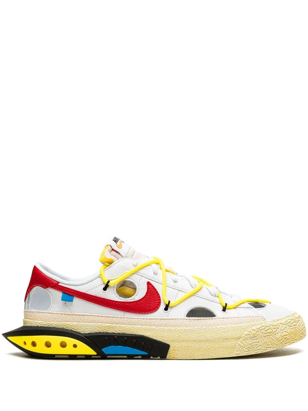 Nike X Off-White Blazer Low University Red Sneakers floriamart.shop