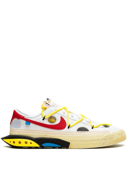 Nike X Off-White Blazer Low University Red Sneakers floriamart.shop