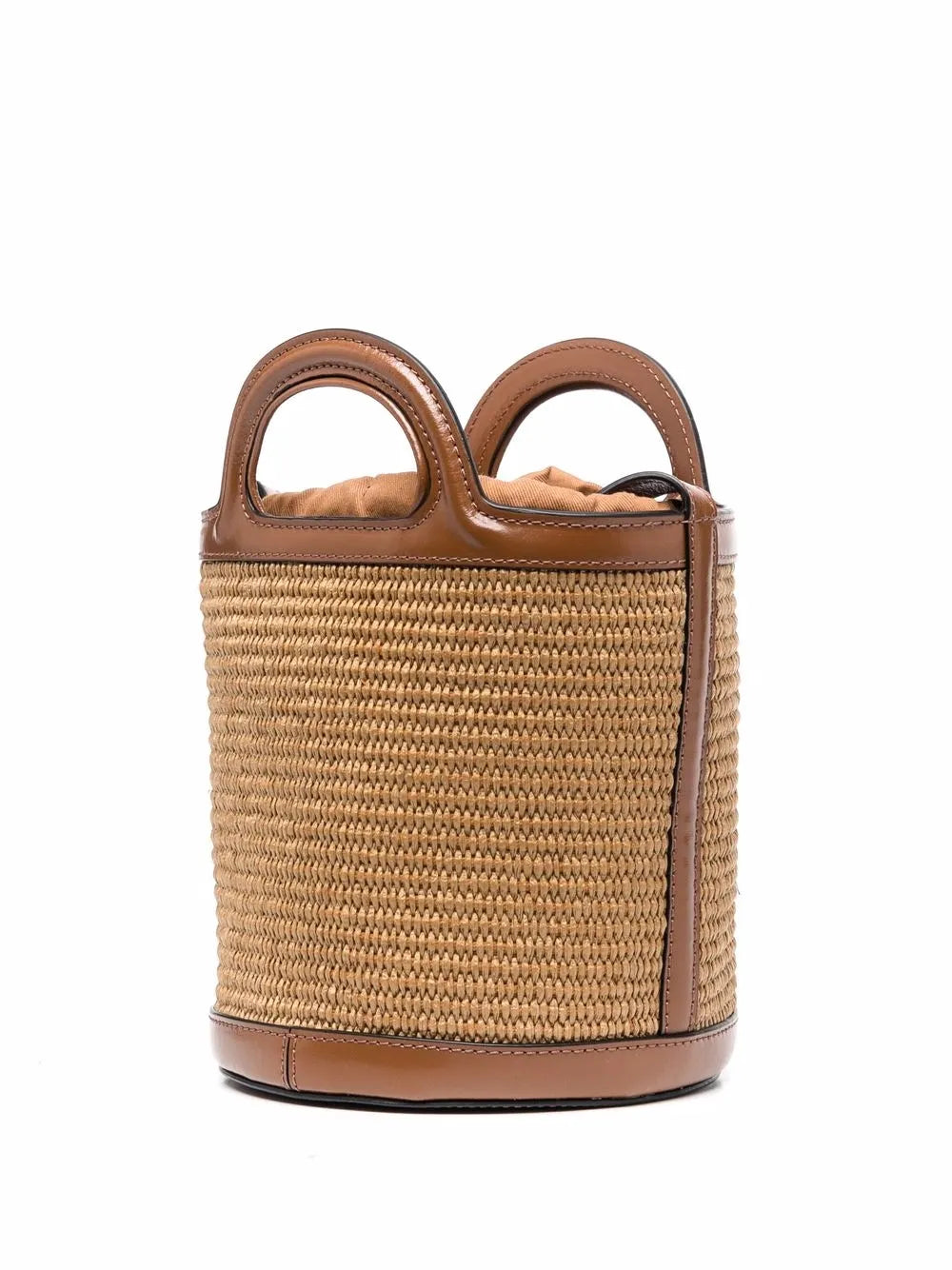 MarniTropicalia logo-embroidered bucket bag