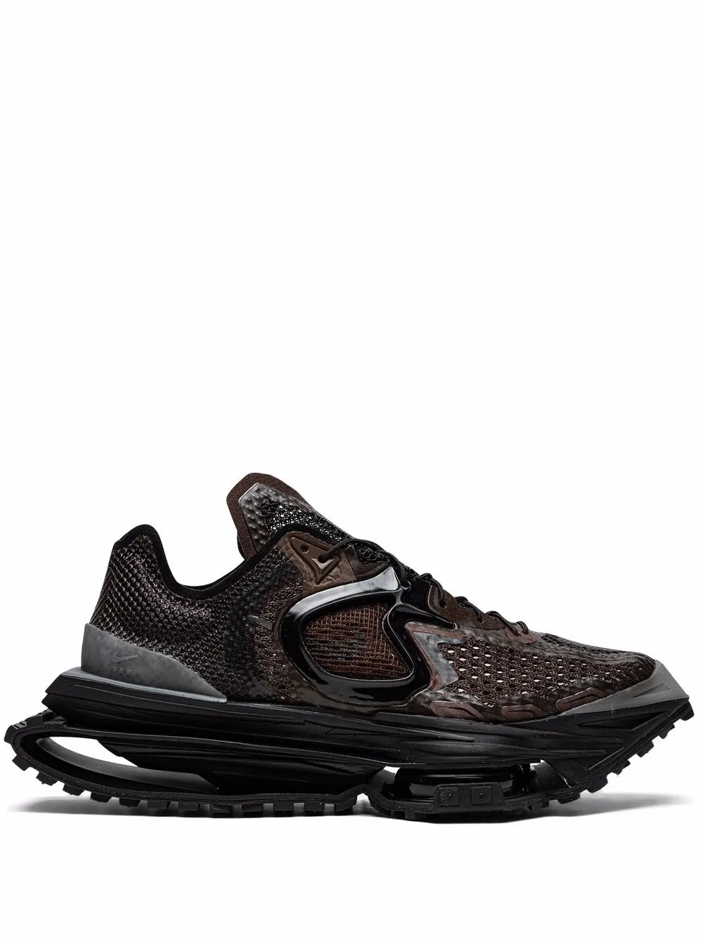 Nike X Mmw Zoom 004 Baroque Brown/Black Sneakers floriamart.shop