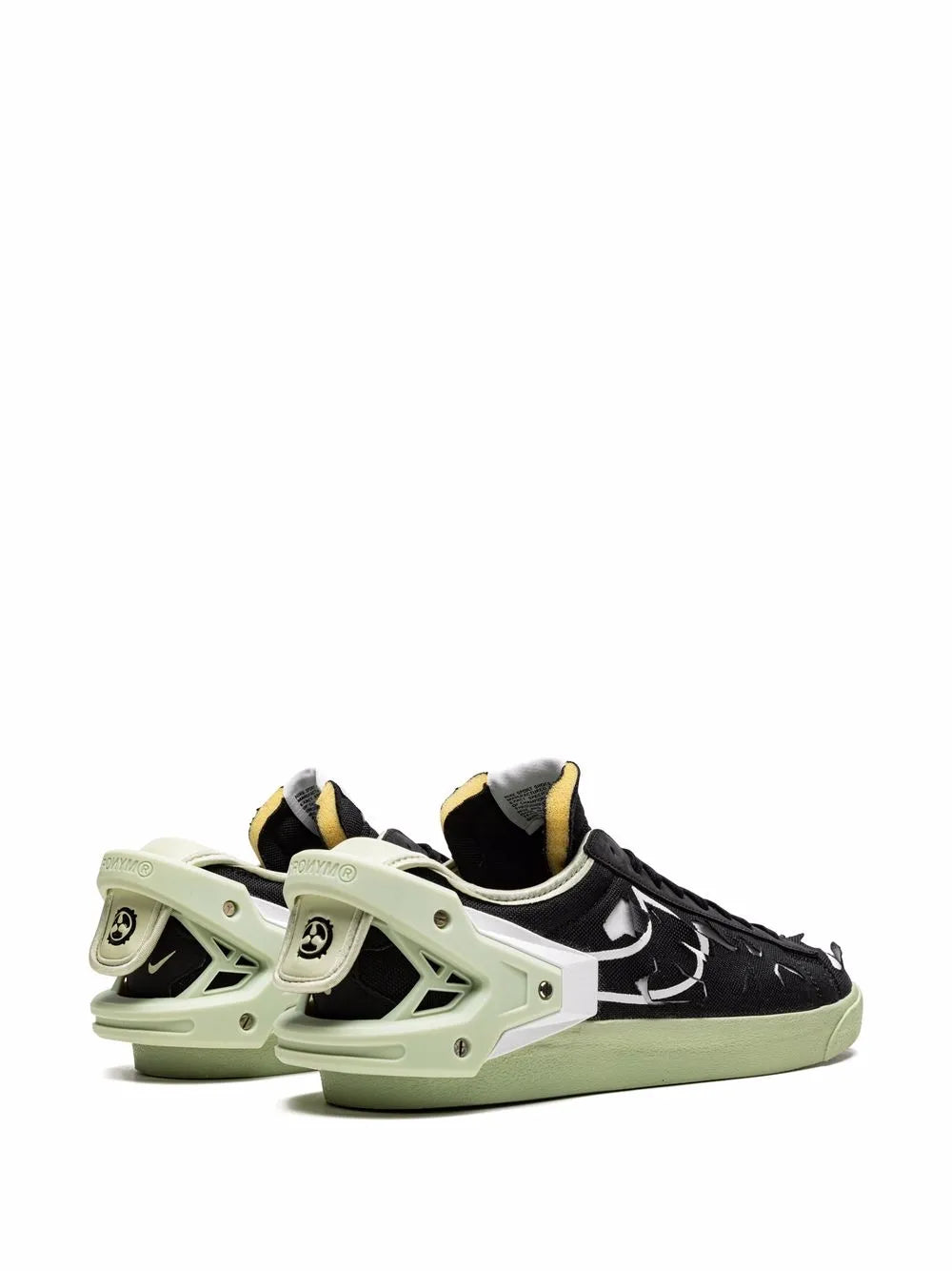 Nike X Acronym Blazer Low Black/Olive Aura Sneakers floriamart.shop