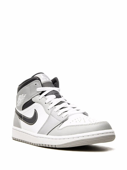 Air Jordan 1 Mid Light Smoke Grey 2.0 Sneakers