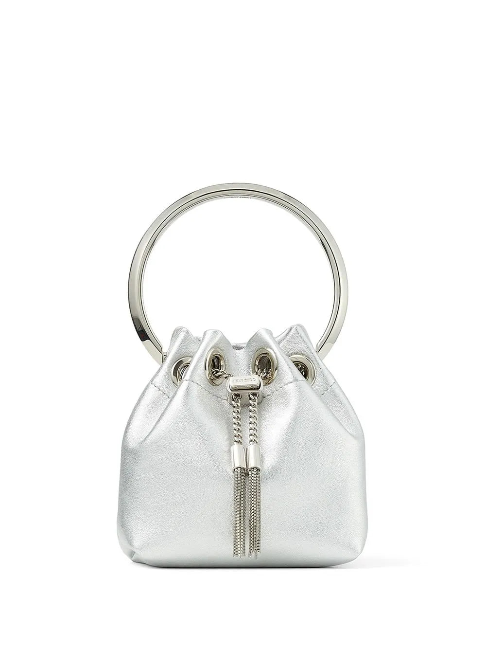 Jimmy ChooBon Bon micro bucket bag