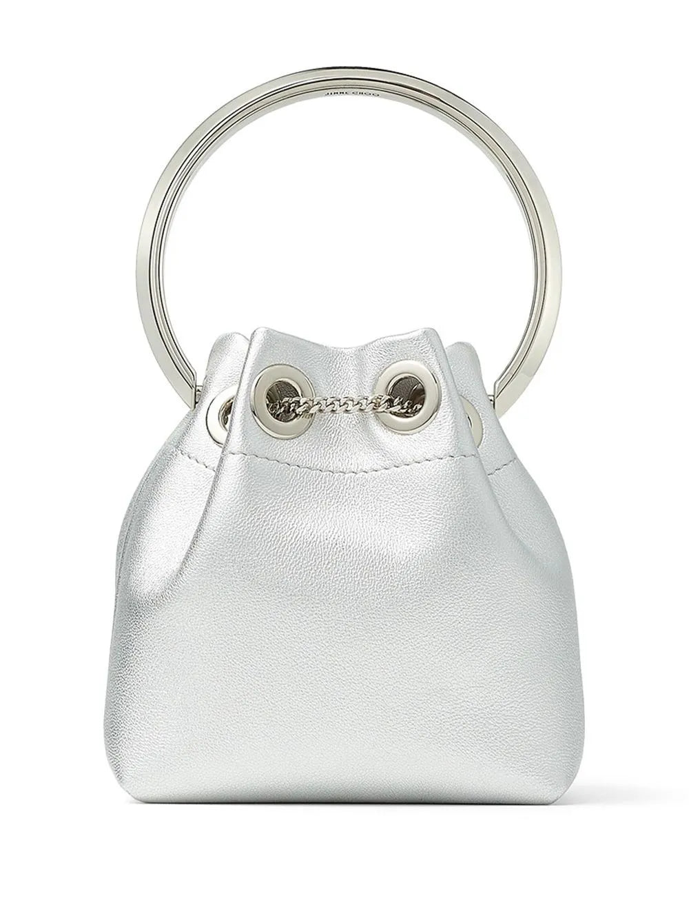 Jimmy ChooBon Bon micro bucket bag