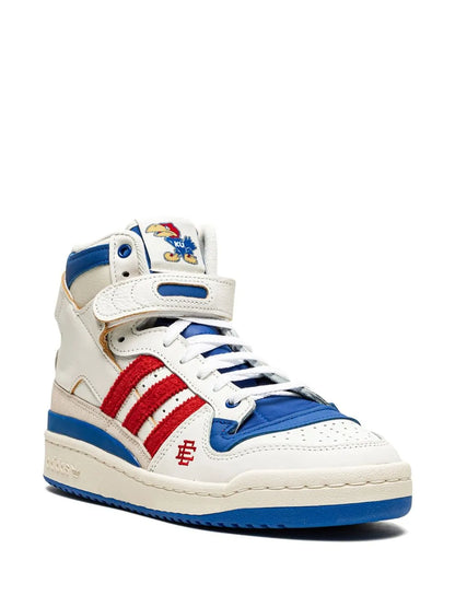adidas X Eric Emanuel Forum 84 High Midnight Madness/Kansas Jayhawks Sneakers