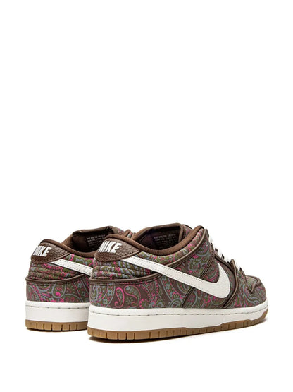Nike Sb Dunk Low Paisley Brown Sneakers floriamart.shop