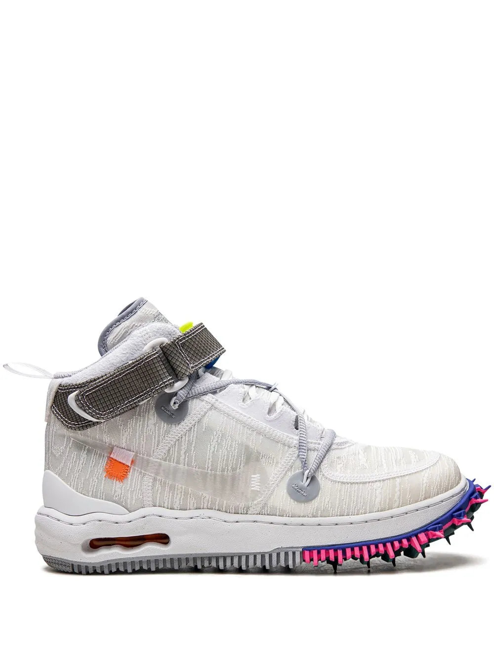 Nike X Off-White Air Force 1 Mid White Sneakers floriamart.shop