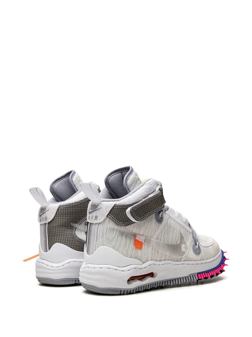 Nike X Off-White Air Force 1 Mid White Sneakers floriamart.shop