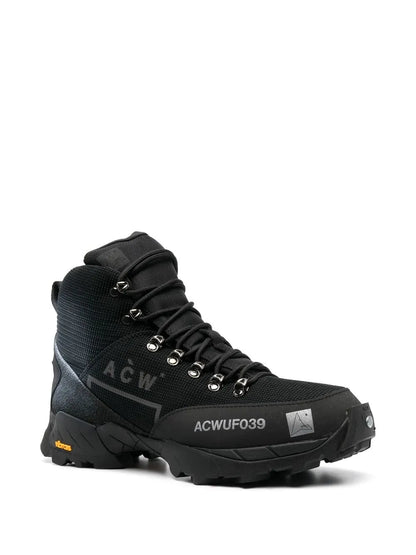 A-Cold-Wall* Logo-Print Mesh High-Top Sneakers Floriamart