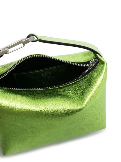 EAMoon metallic-leather bag