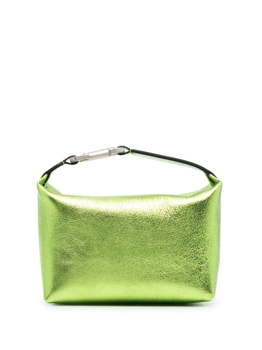 EAMoon metallic-leather bag