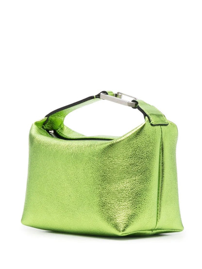 EAMoon metallic-leather bag