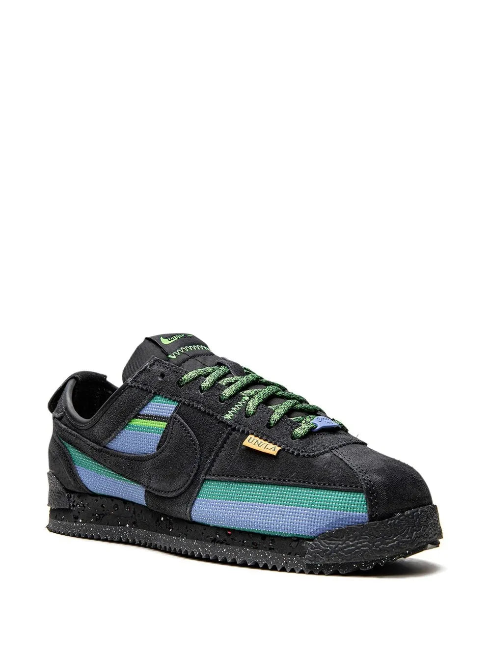Nike X Union Cortez Black/Blue Sneakers floriamart.shop