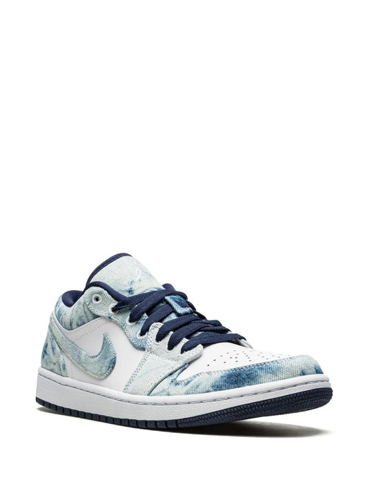 Air Jordan 1 Low Se Washed Denim Sneakers