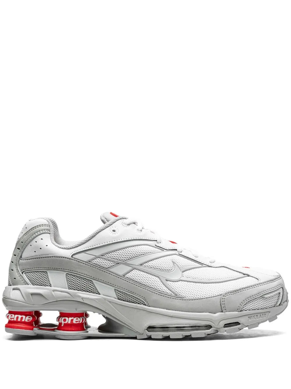 Nike X Supreme Shox Ride 2 Sp White Sneakers floriamart.shop