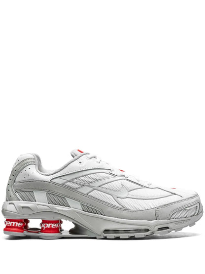 Nike X Supreme Shox Ride 2 Sp White Sneakers floriamart.shop