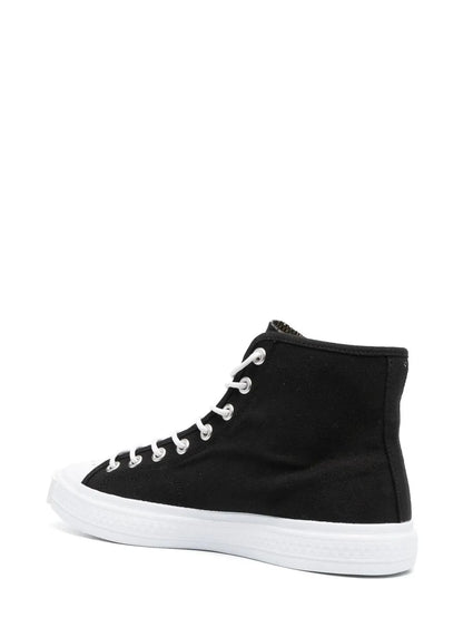 Acne Studios Contrasting Toe-Cap High-Top Sneakers Floriamart
