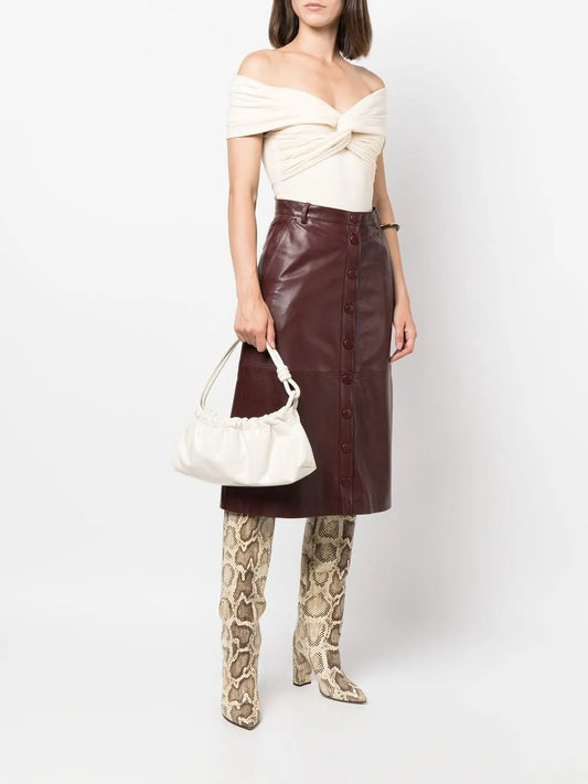 NanushkaValerie ruched tote bag